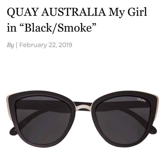 Quay ‘My Girl’ Sunglasses with case - Picture 1 of 12
